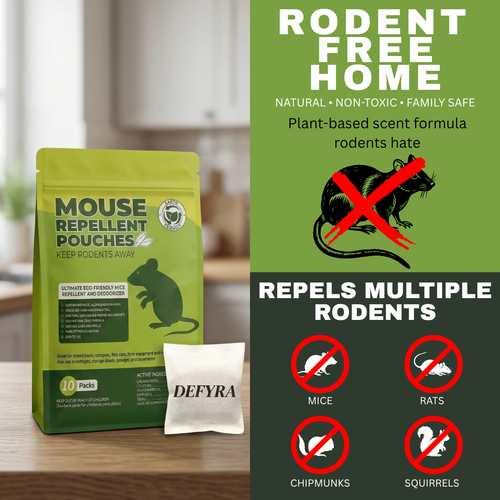 Place These Pouches Anywhere Rodents Hide — And Watch Them Stay Away For Good.