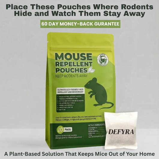 Place These Pouches Anywhere Rodents Hide — And Watch Them Stay Away For Good.